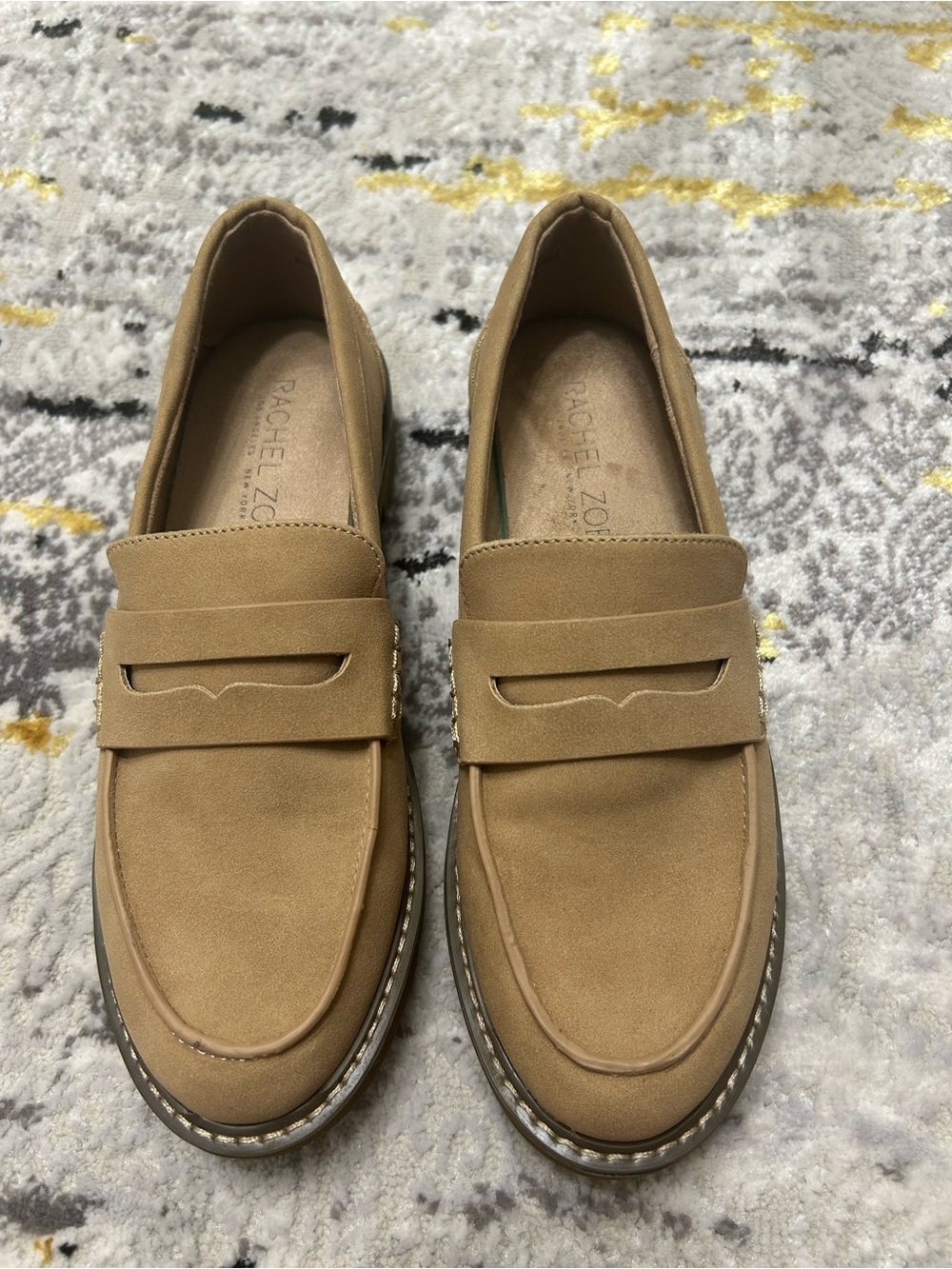 Rachel Zoe Tan Penny Loafers Women’s Size 6.5 US / 4.5 UK